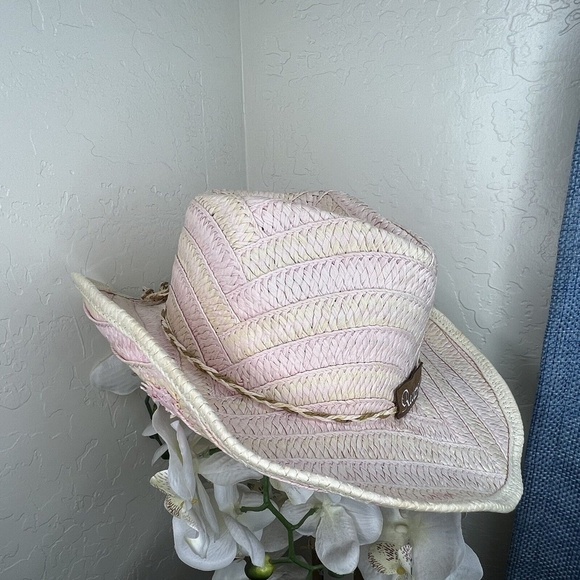 Paramount Outdoors Realtree Cowboy Straw Hat Size OS Western Pink - Picture 3 of 8